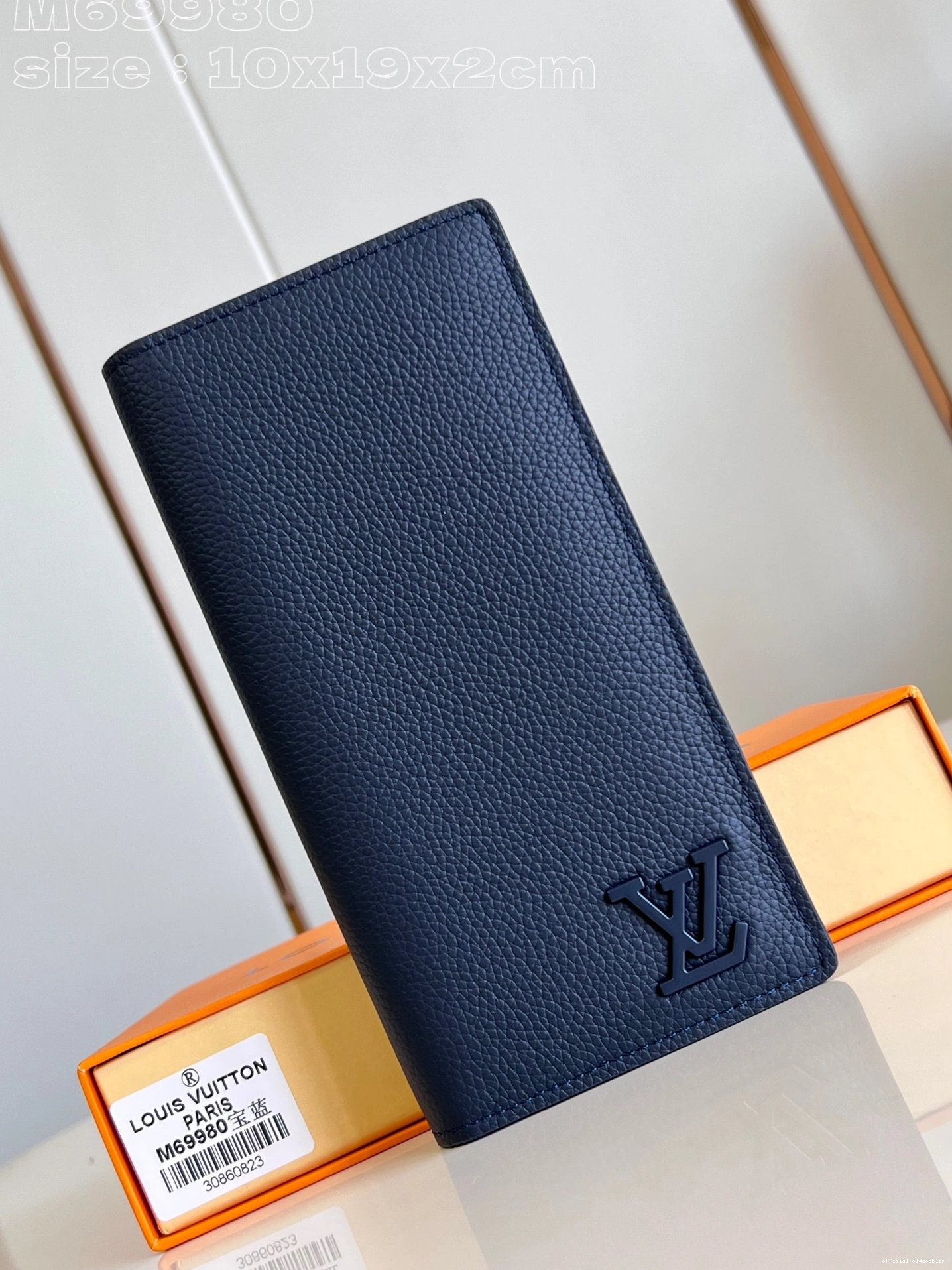Official oldcobbler LOUIS BRAZZA VUITTON WALLET-10*19*2cm 0724